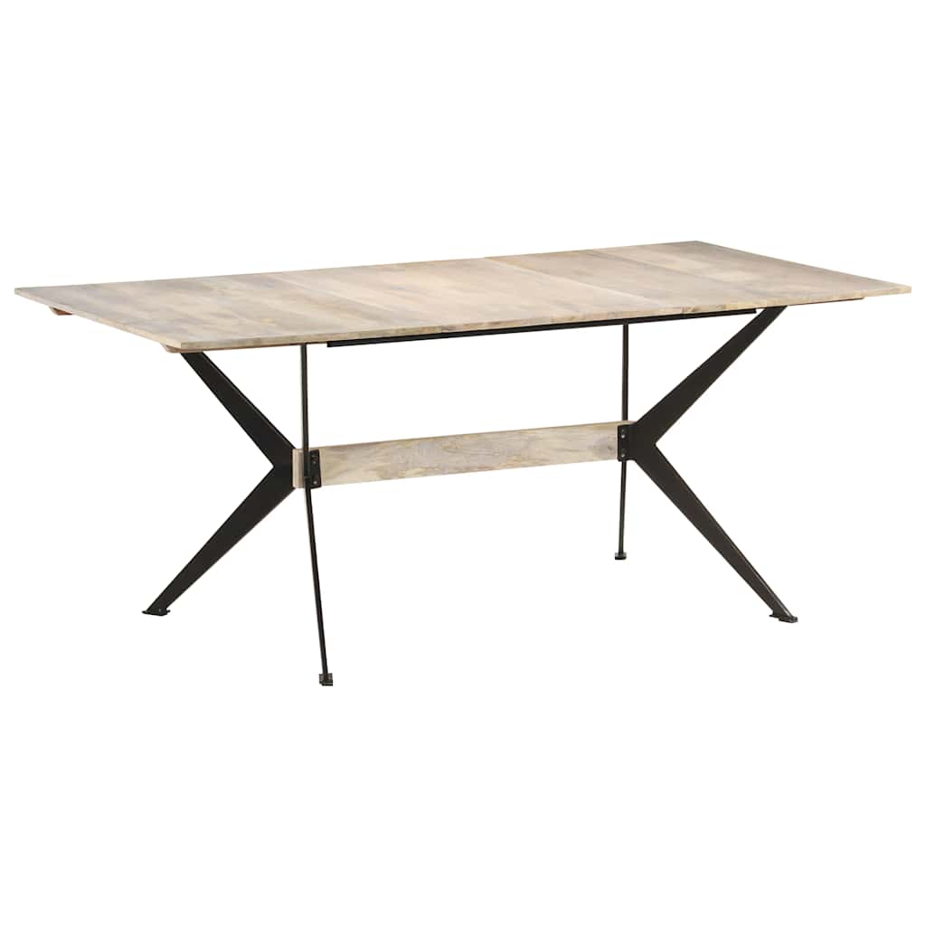 Table à manger 180x90x76 cm Bois de manguier massif - XIOS