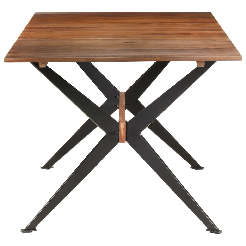 Table à manger 180x90x76 cm Bois de manguier massif - XIOS