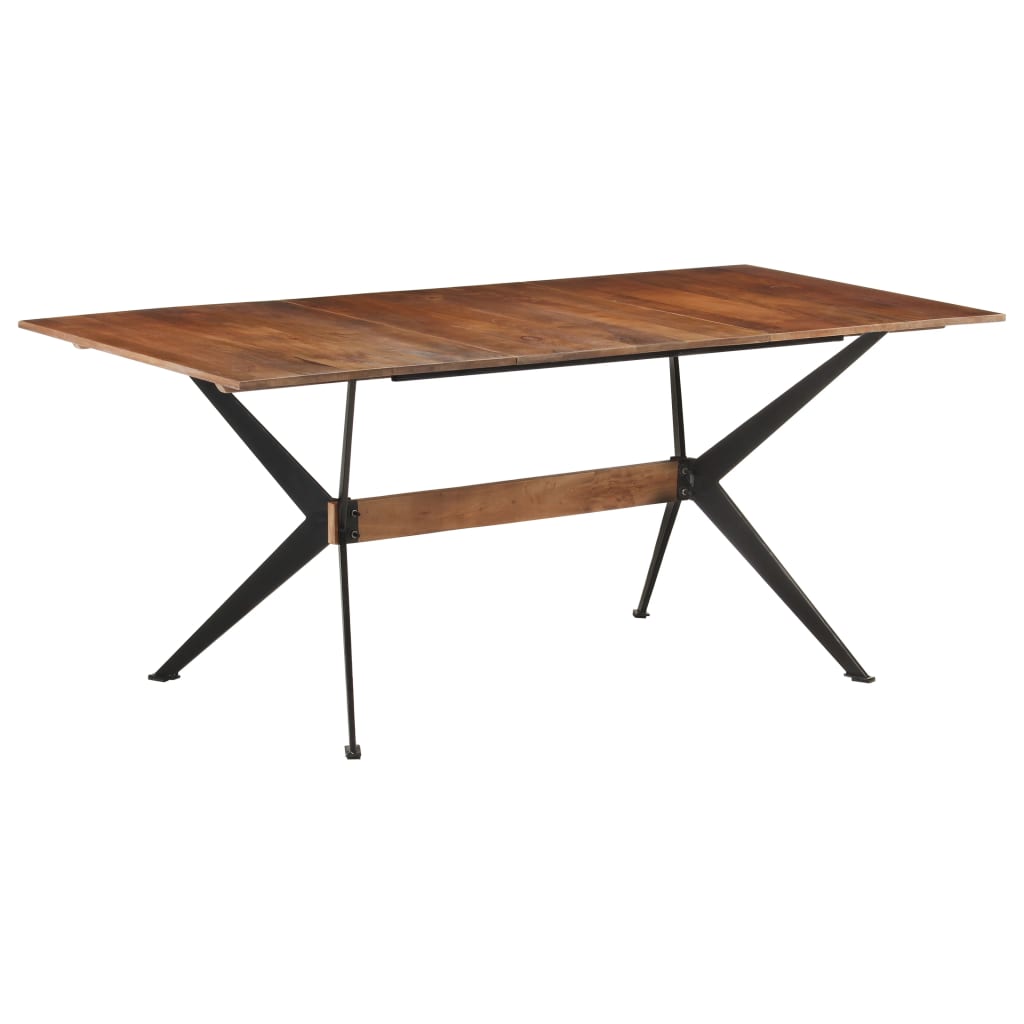 Table à manger 180x90x76 cm Bois de manguier massif - XIOS