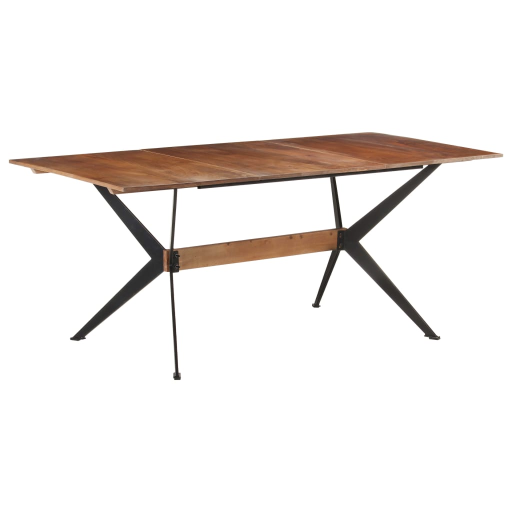Table à manger 180x90x76 cm Bois de manguier massif - XIOS