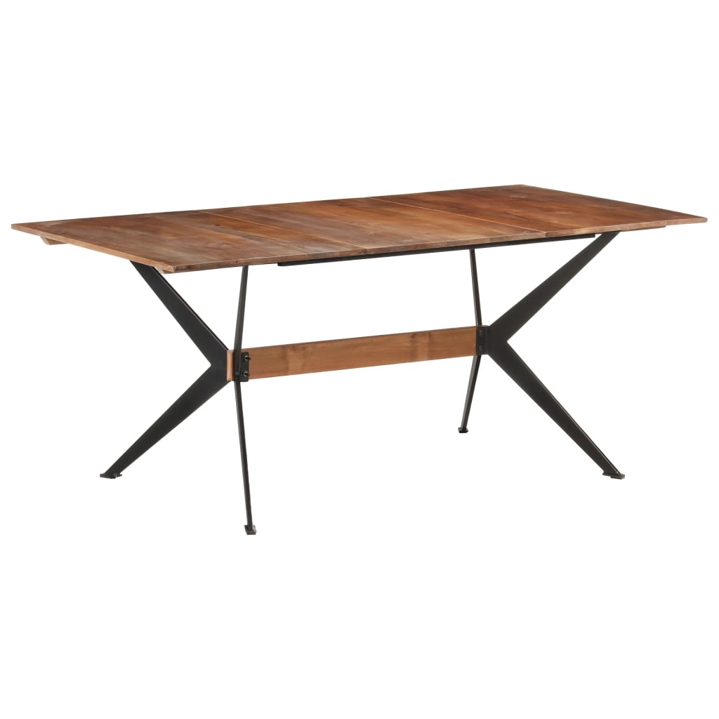 Table à manger 180x90x76 cm Bois de manguier massif - XIOS