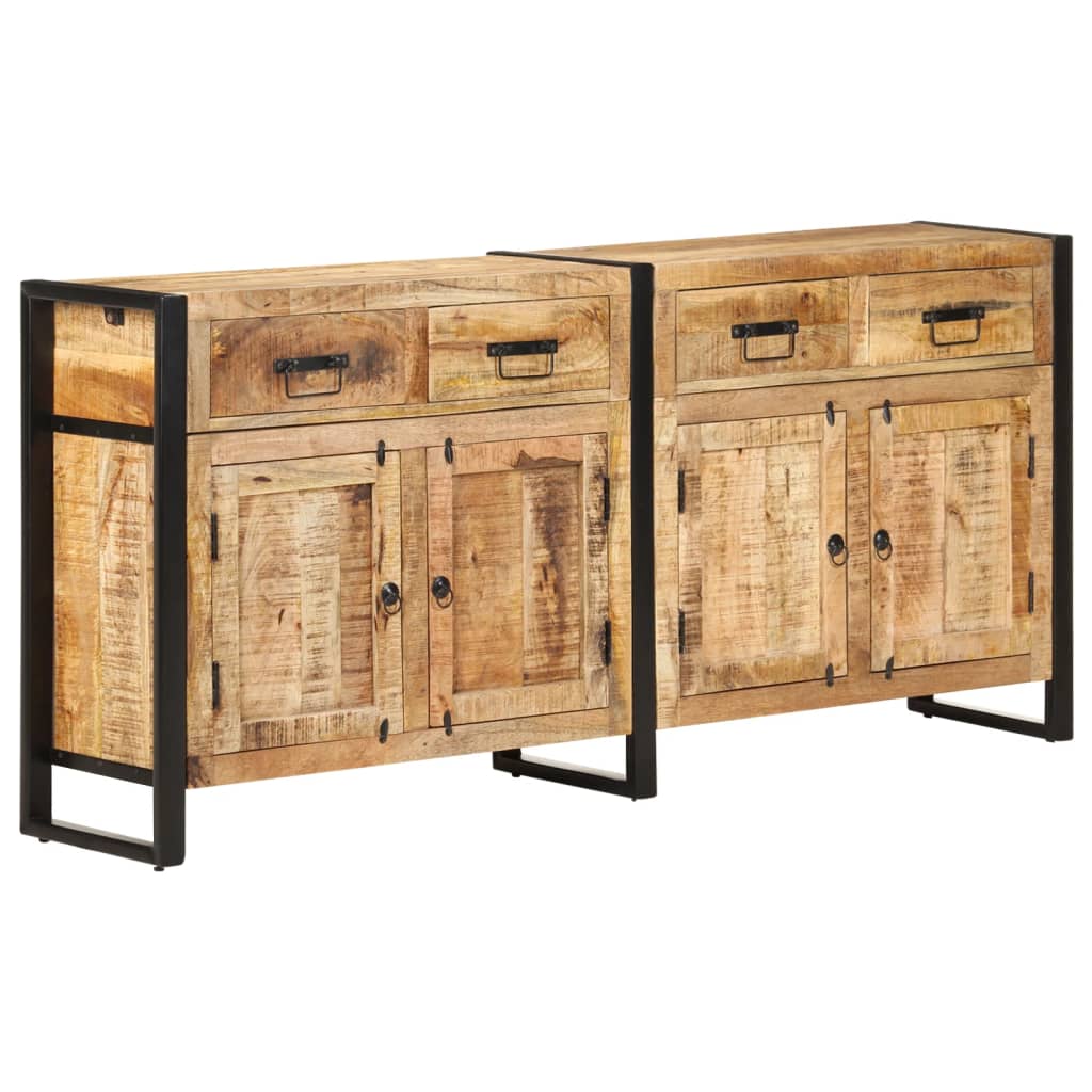 Buffet 172x35x80 cm Bois de manguier massif - XIOS