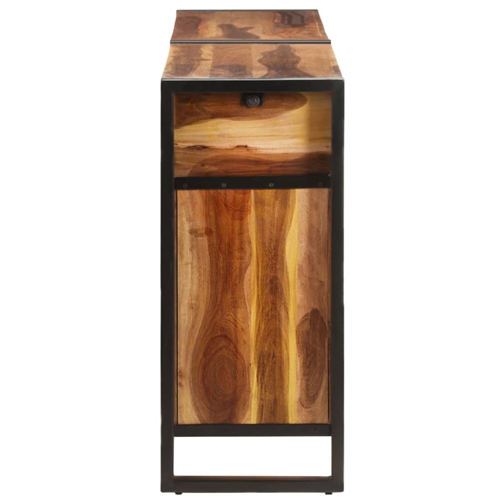 Buffet 172x35x80 cm Bois d'acacia solide avec finition miel - XIOS