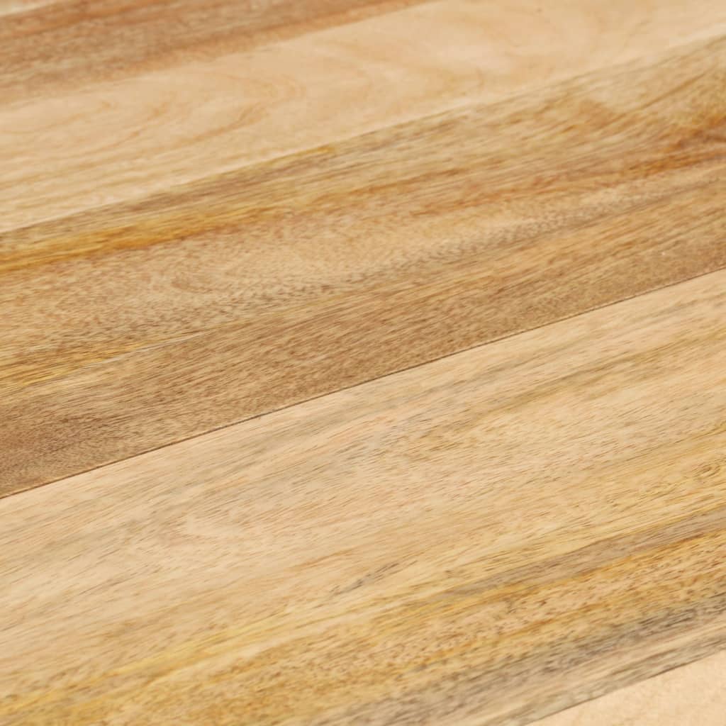 Table à manger Rond 110x76 cm Bois de manguier massif - XIOS