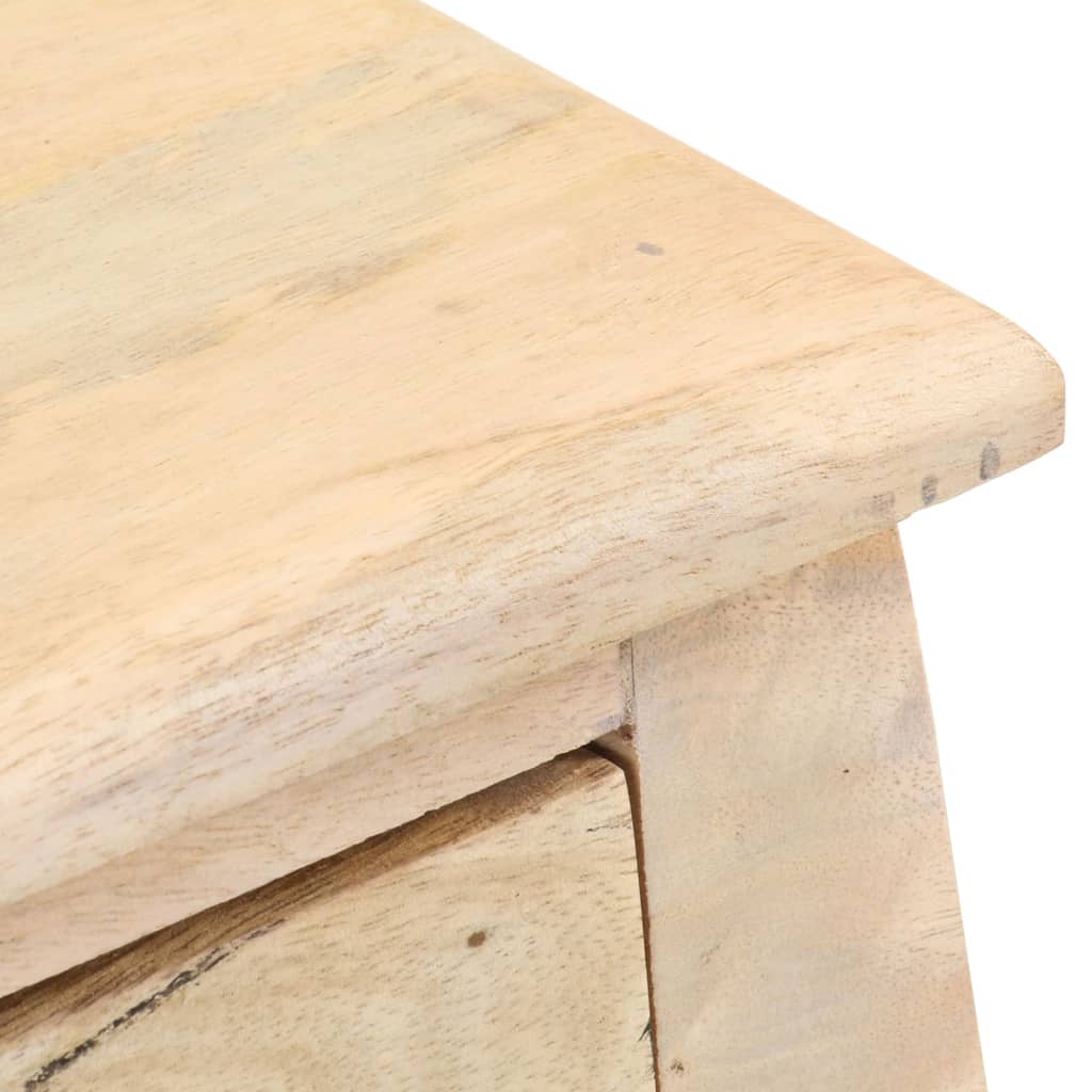 Table de chevet 28x28x46 cm Bois de manguier massif - XIOS