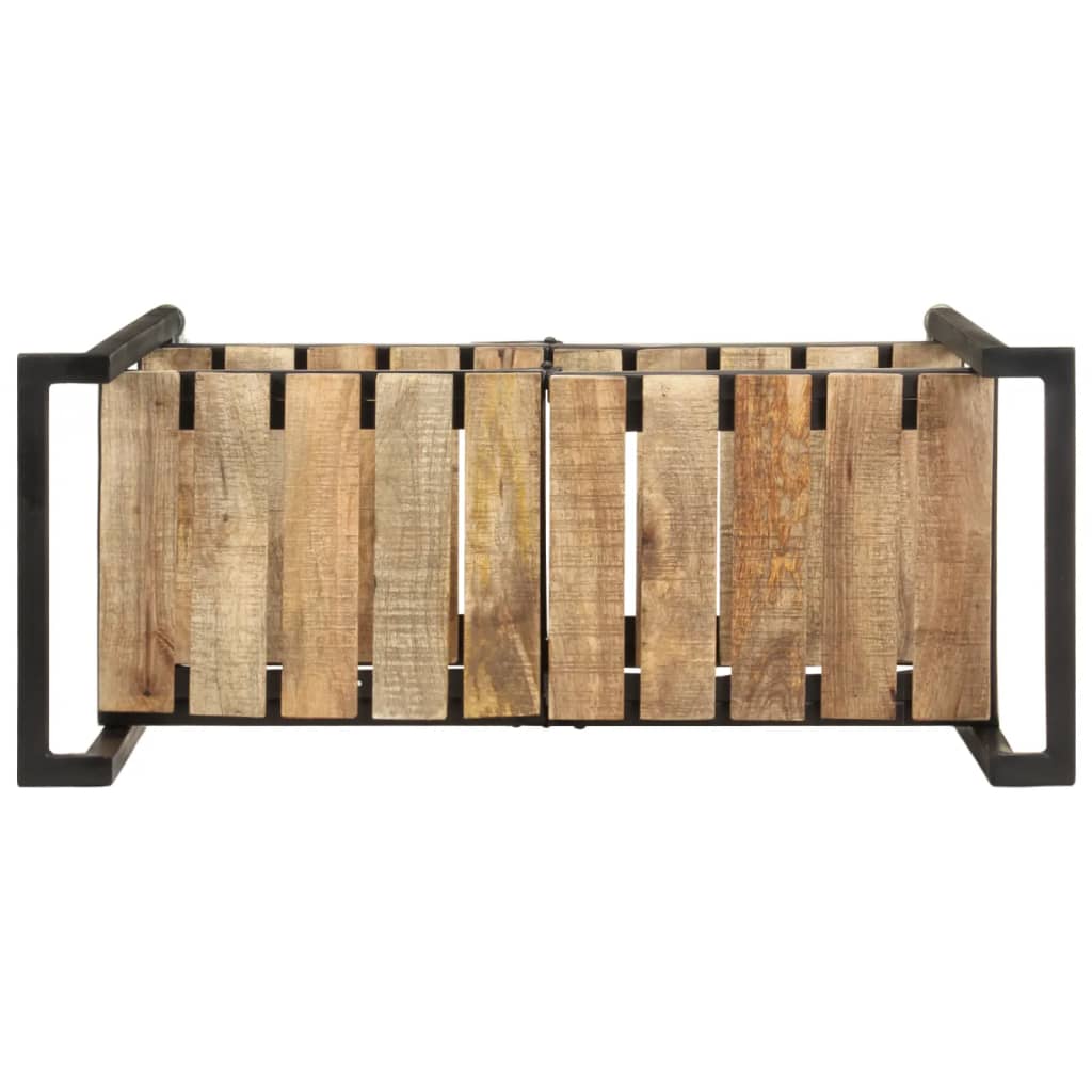 Chariot de cuisine 87x36x81 cm Bois massif de manguier - XIOS