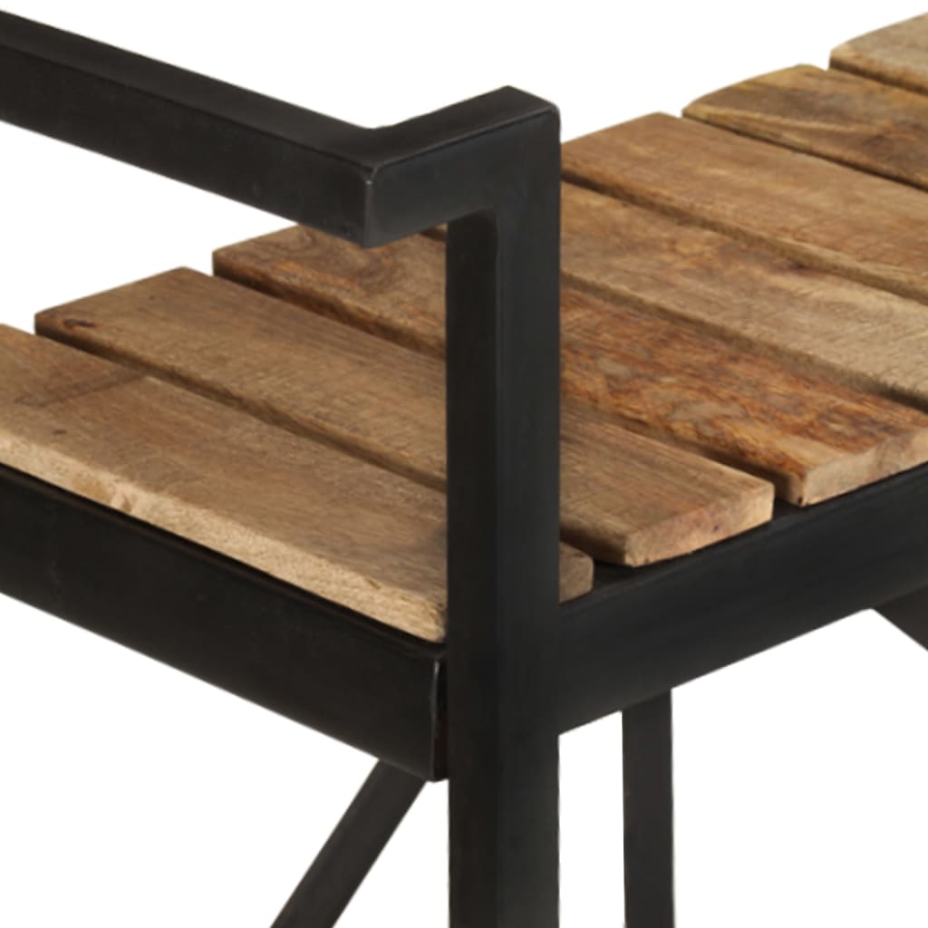 Chariot de cuisine 87x36x81 cm Bois massif de manguier - XIOS