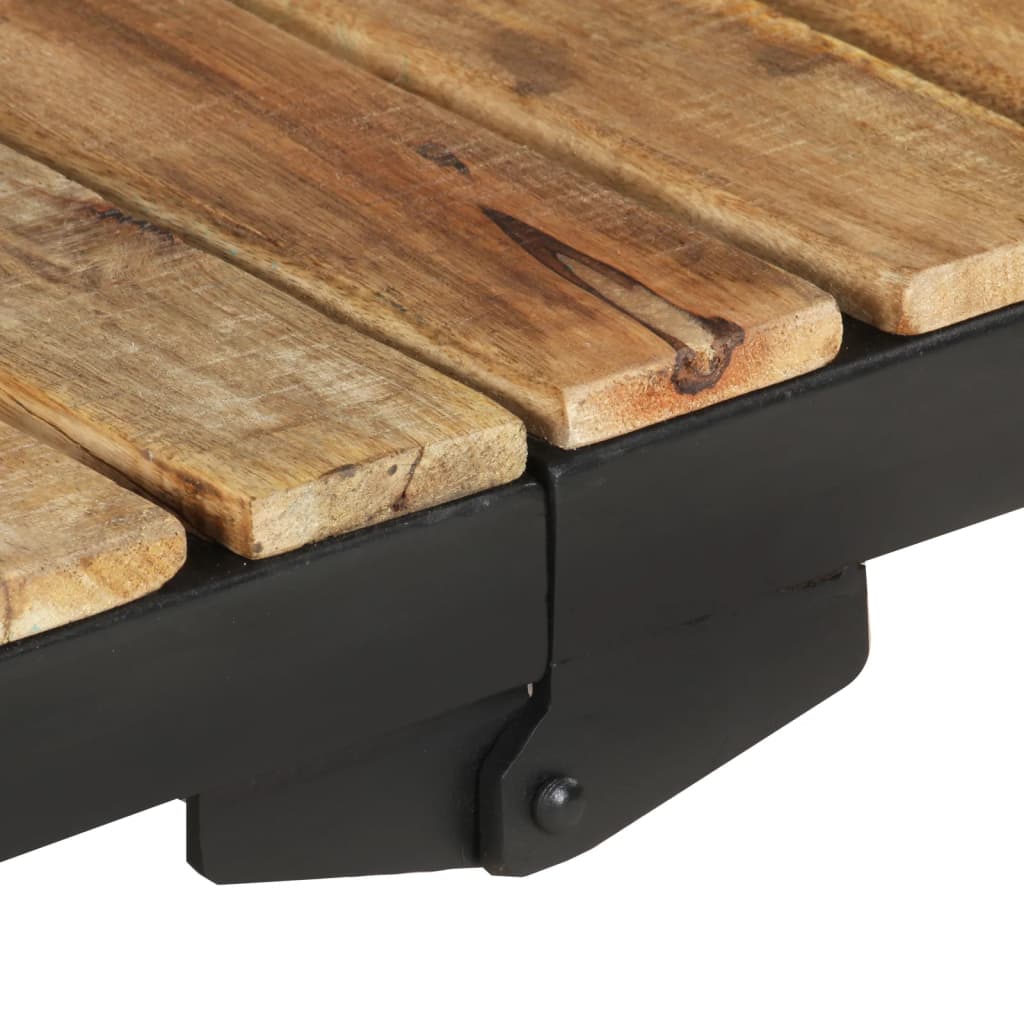 Chariot de cuisine 87x36x81 cm Bois massif de manguier - XIOS