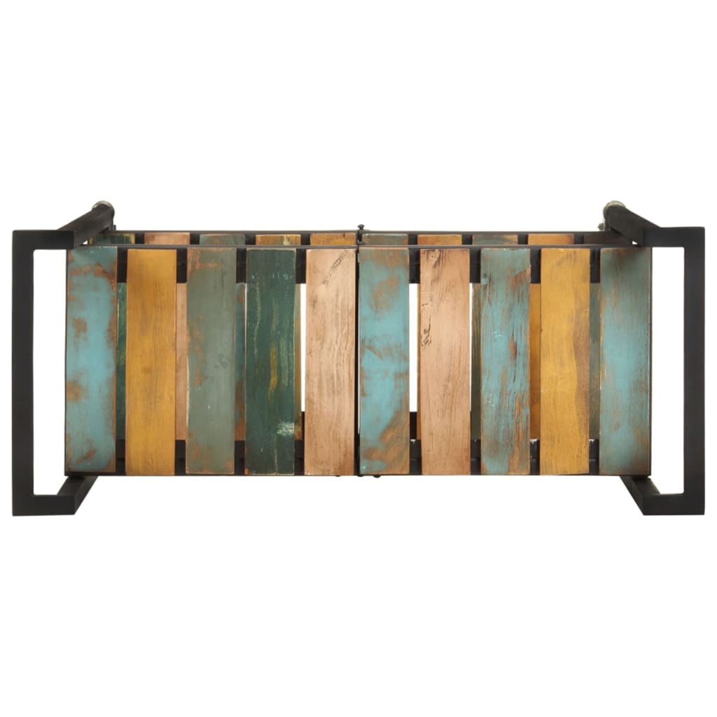 Chariot de cuisine 87x36x81 cm Bois massif de récupération - XIOS