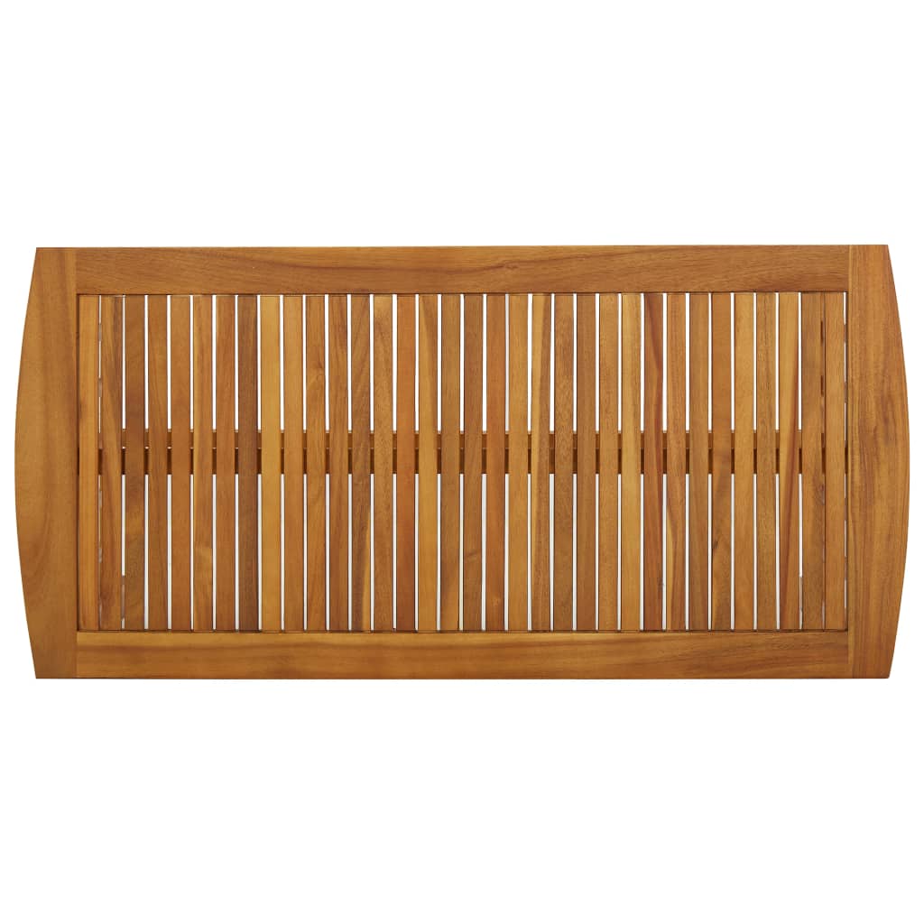 Table basse 102x50x43 cm Bois d'acacia solide - XIOS