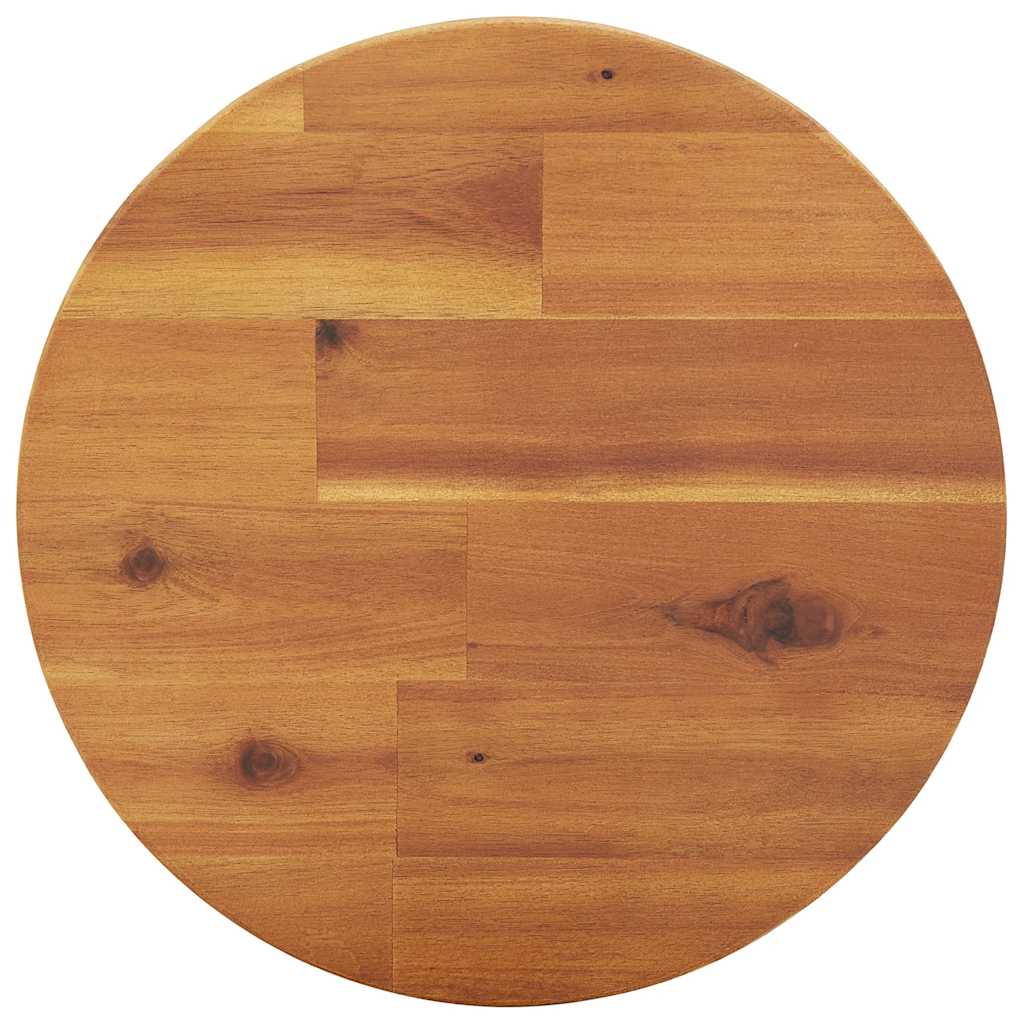 Tabourets de bar lot de 4 bois d'acacia solide - XIOS