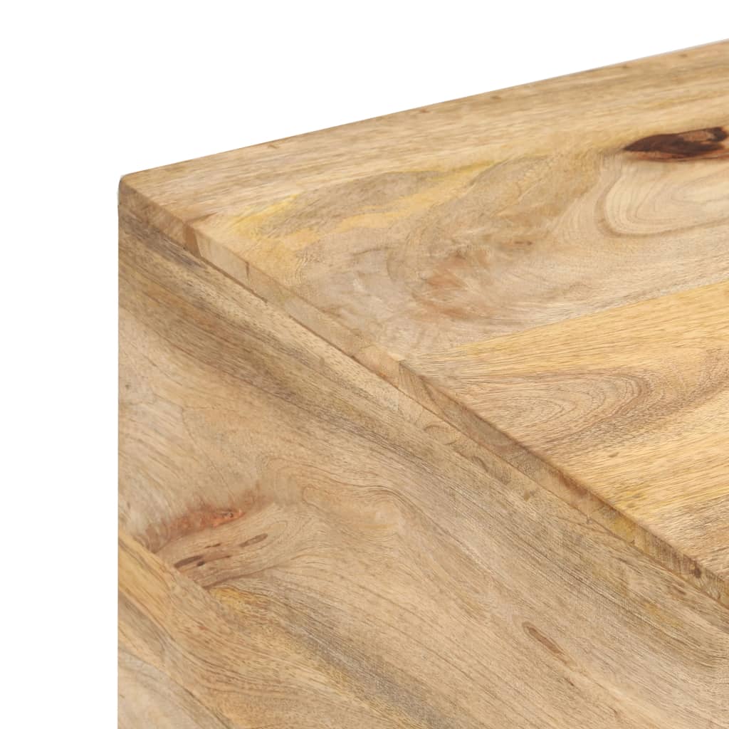 Table basse 67x67x45 cm Bois de manguier massif - XIOS