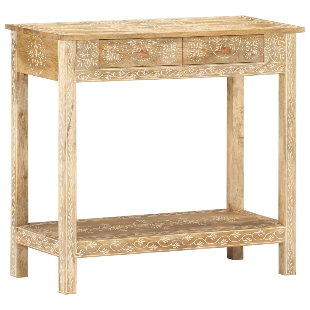 Table console 80x35x74 cm Bois de manguier massif - XIOS