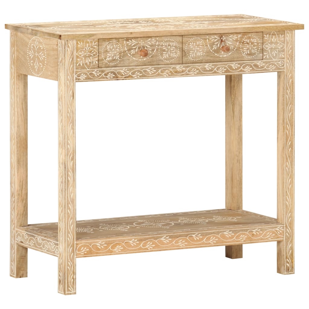 Table console 80x35x74 cm Bois de manguier massif - XIOS