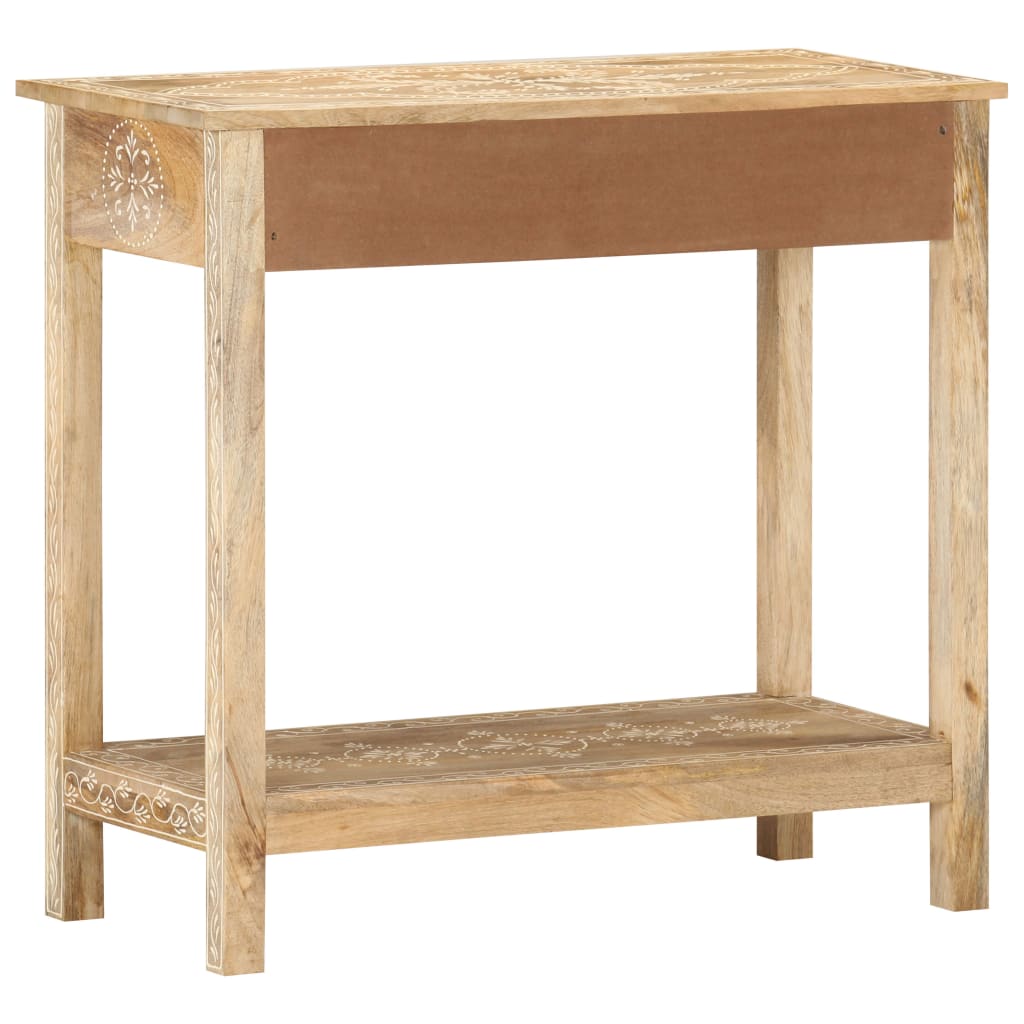 Table console 80x35x74 cm Bois de manguier massif - XIOS