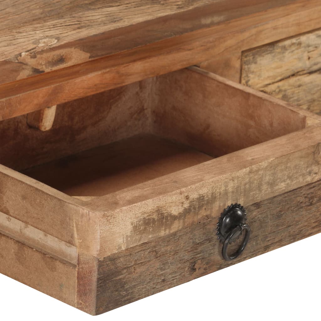 Table console 90,5x30x75 cm Bois d'acacia et de récupération - XIOS