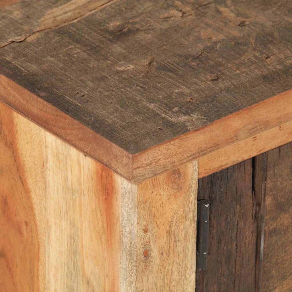 Table basse 90x50x31 cm Bois de récupération massif - XIOS