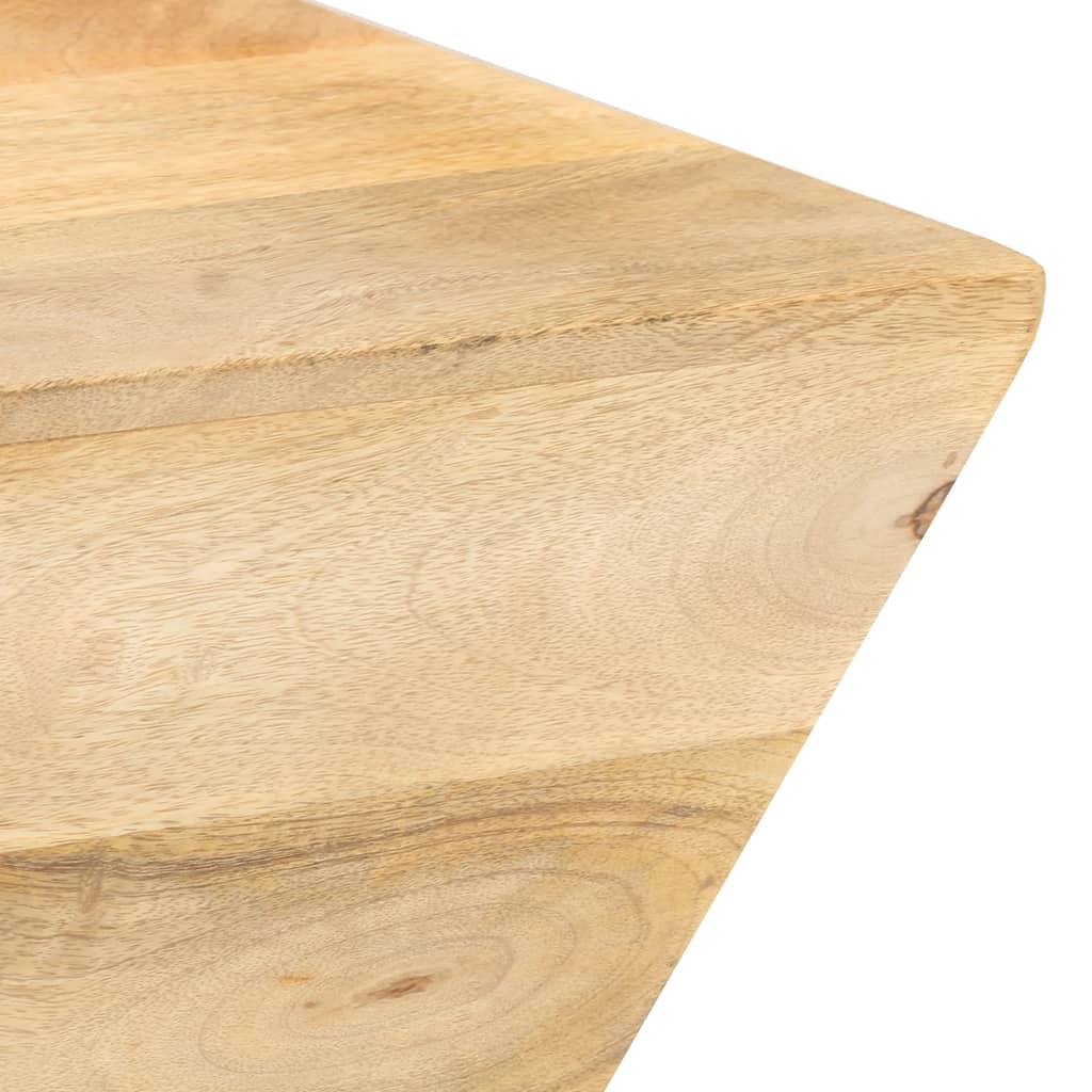 Table basse en forme de V 66x66x30 cm Bois de manguier massif - XIOS