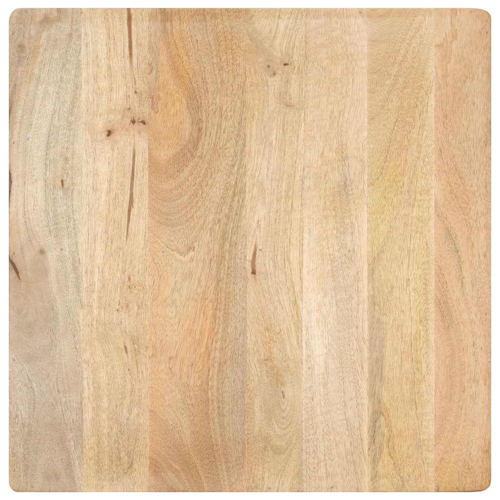 Table basse en forme de V 66x66x30 cm Bois de manguier massif - XIOS