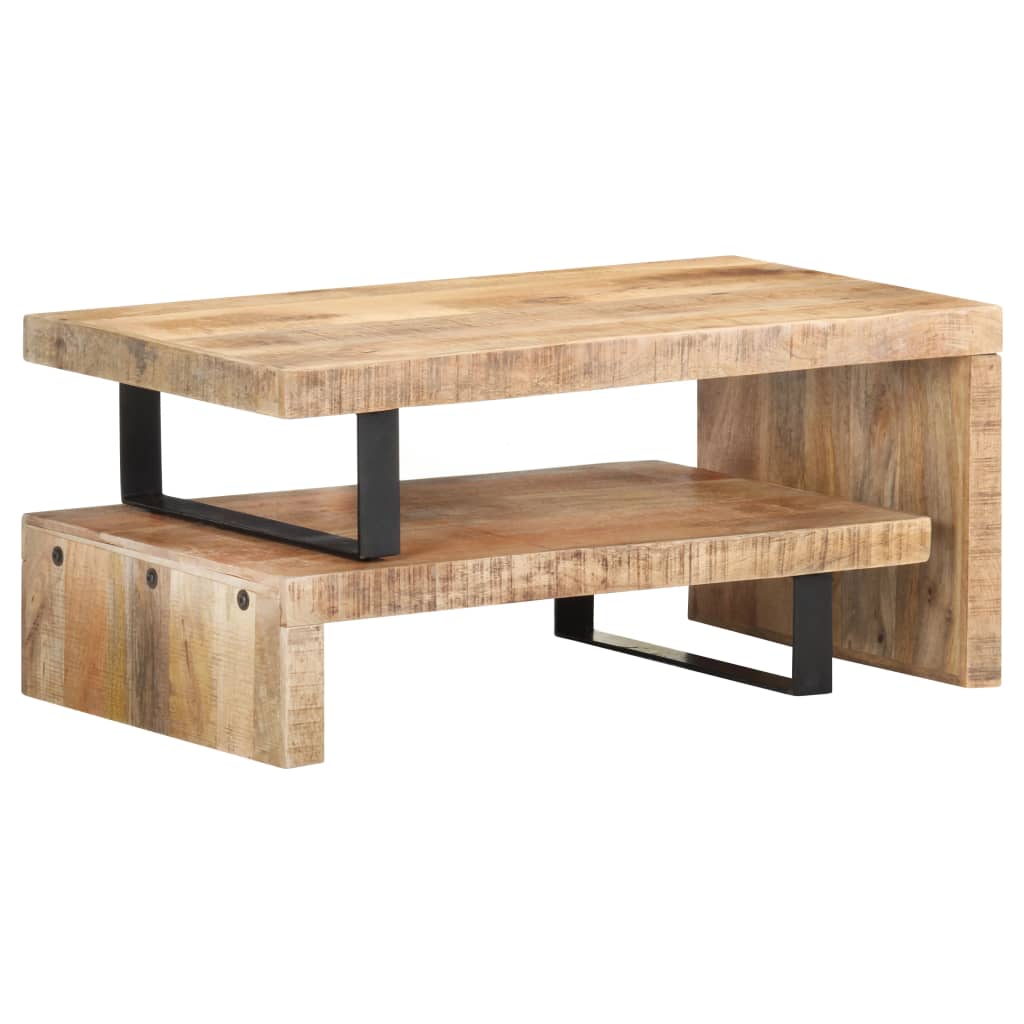 Ensemble de table basse 2 pcs Bois de manguier massif - XIOS