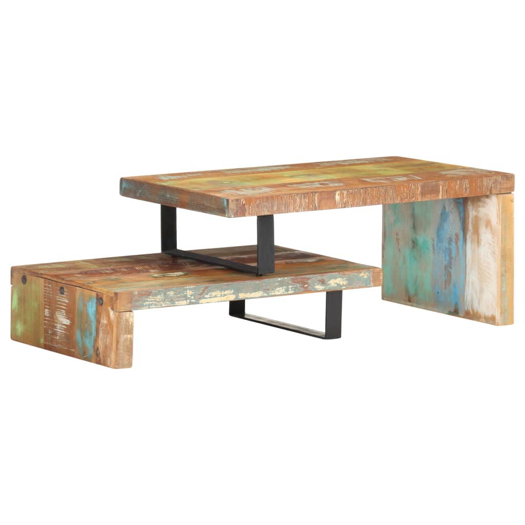 Ensemble de table basse 2 pcs Bois de récupération massif - XIOS