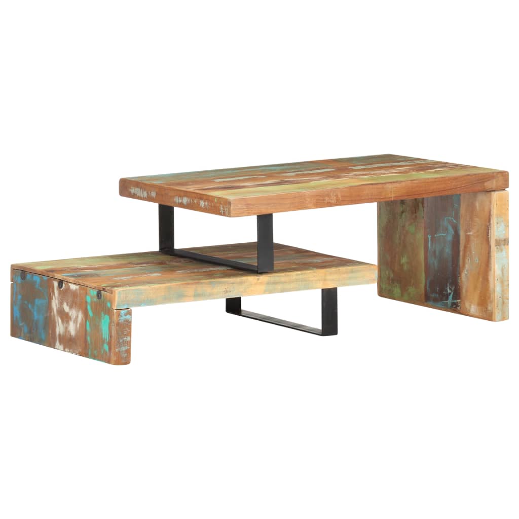 Ensemble de table basse 2 pcs Bois de récupération massif - XIOS