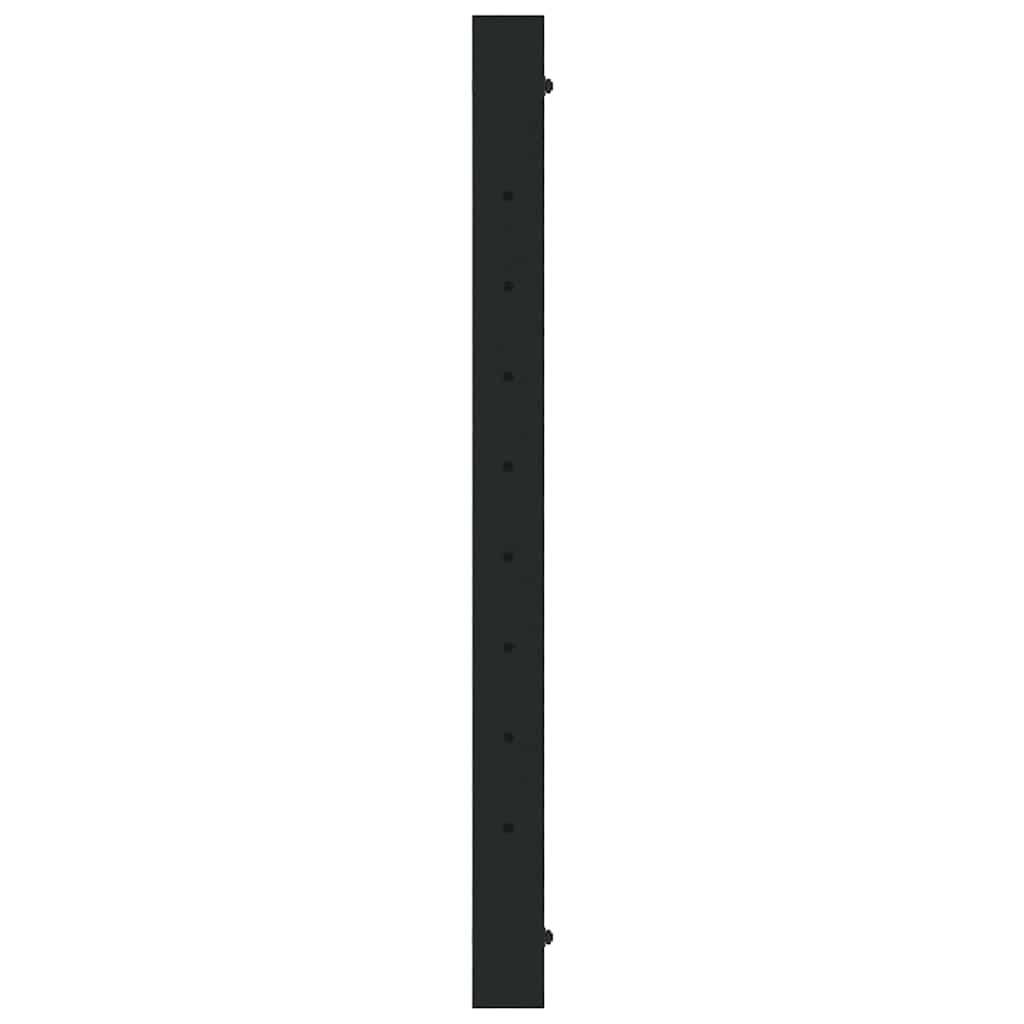 Cadres d'établi réglables 2 pcs Métal 55x(69-95,5) cm Noir - XIOS