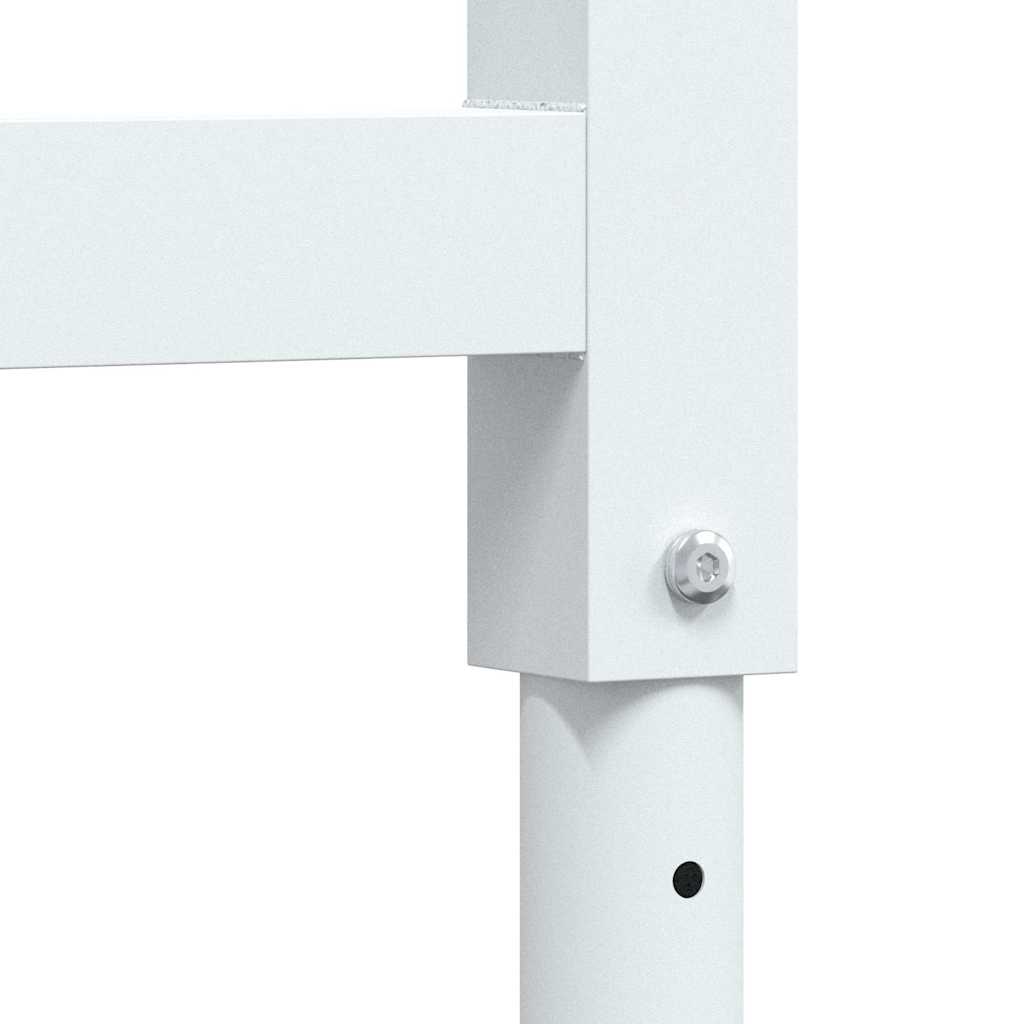 Cadres d'établi réglables 2 pcs Métal 55x(69-95,5) cm Gris - XIOS