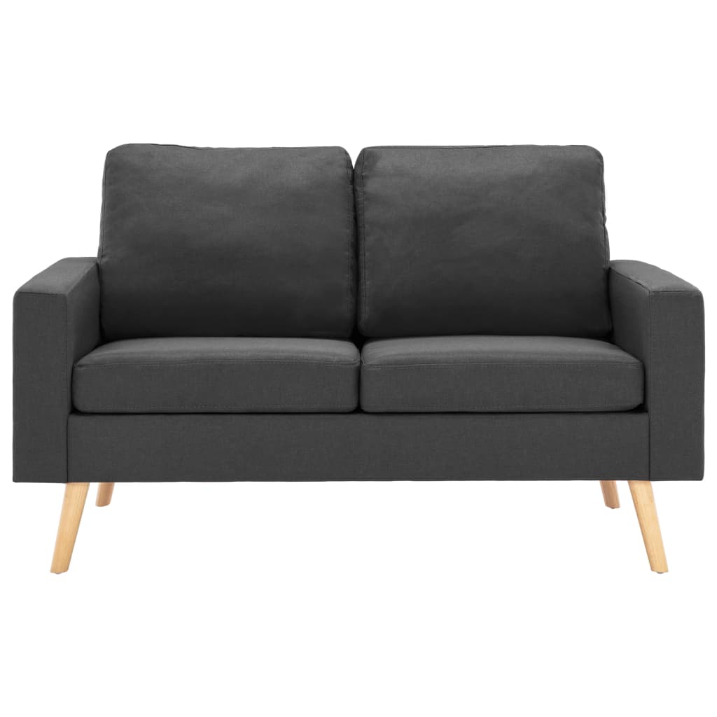 Ensemble de canapés 2 pcs Tissu Gris foncé - XIOS