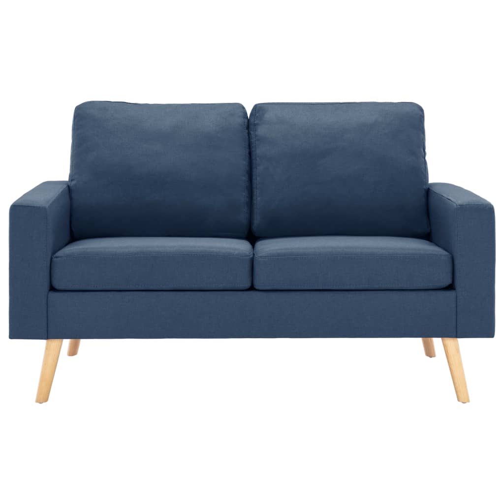Ensemble de canapé 2 pcs Tissu Bleu - XIOS
