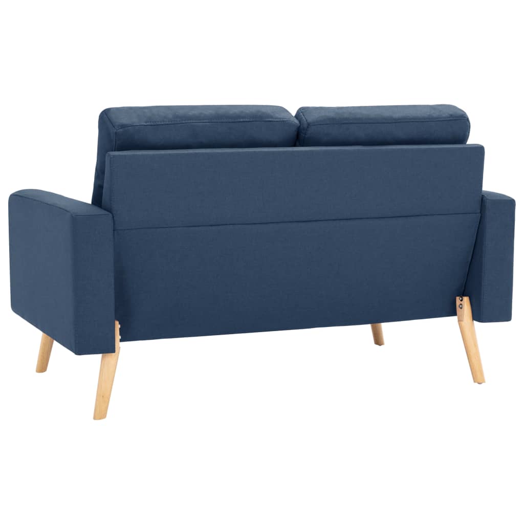 Ensemble de canapé 2 pcs Tissu Bleu - XIOS
