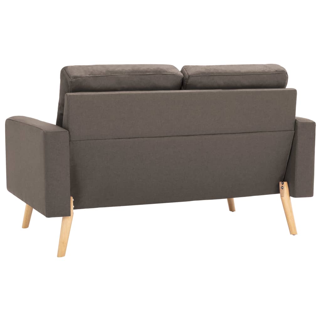 Ensemble de canapés 2 pcs Tissu Taupe - XIOS