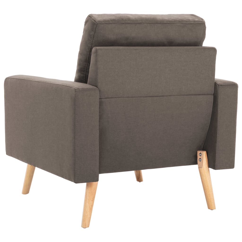 Ensemble de canapés 2 pcs Tissu Taupe - XIOS