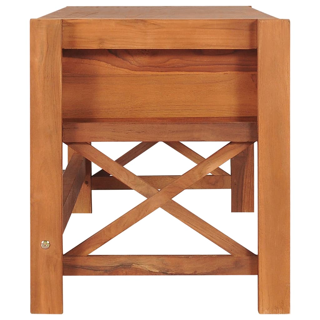 Meuble TV 140x40x45 cm Bois de teck - XIOS