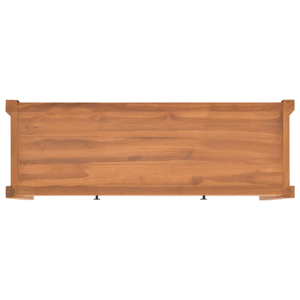 Meuble TV 140x40x45 cm Bois de teck - XIOS