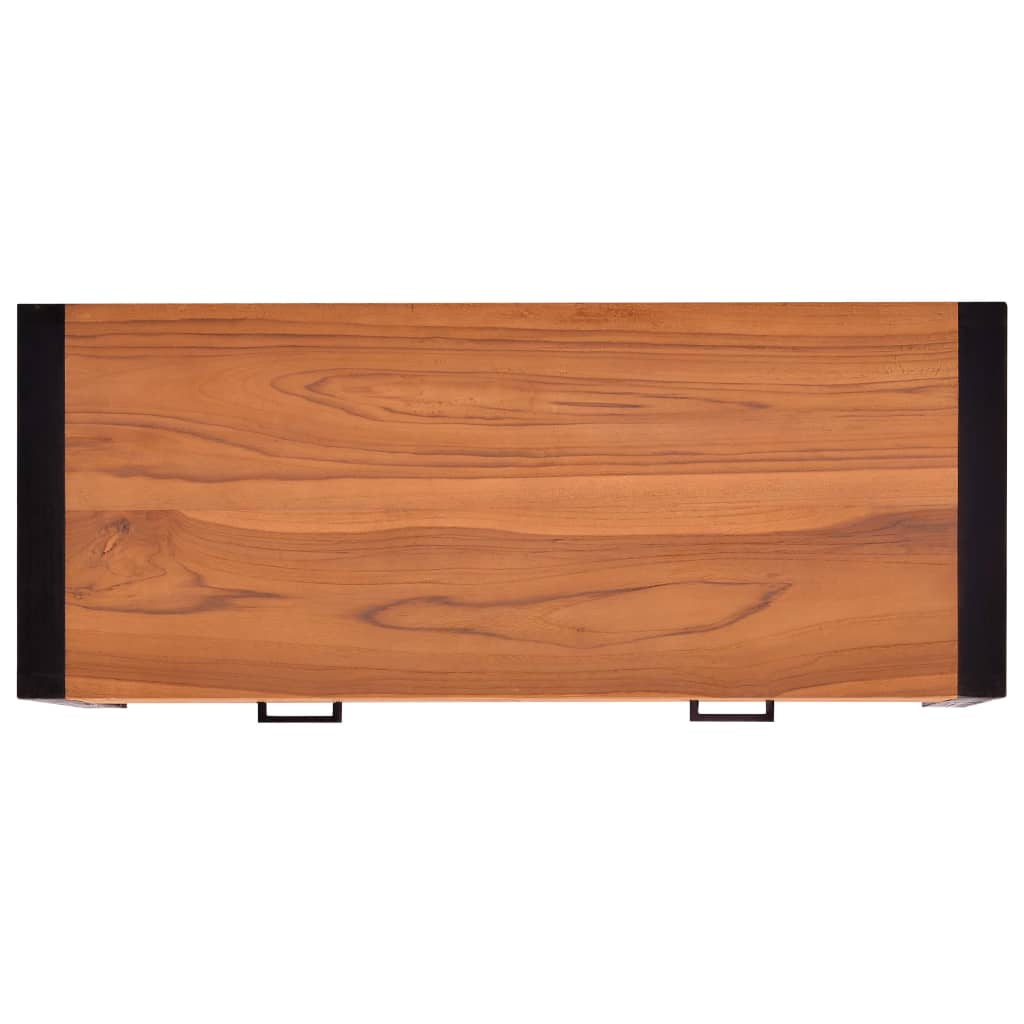 Bureau avec 2 tiroirs 100x40x75 cm Bois de teck - XIOS