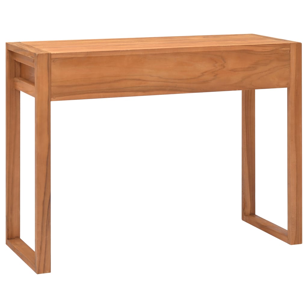 Bureau avec 2 tiroirs 100x40x75 cm Bois de teck - XIOS