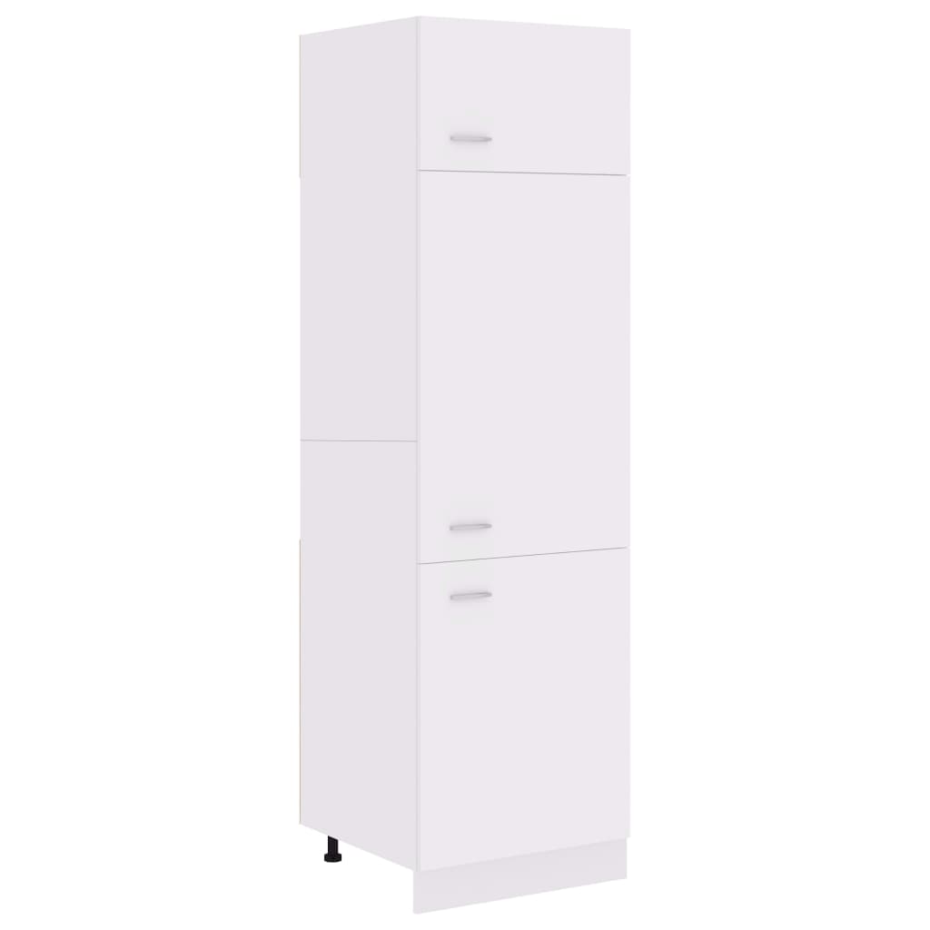 Armoire réfrigérée "Lyon" Blanc 60 x 57 x 207 cm Bois d'ingénierie