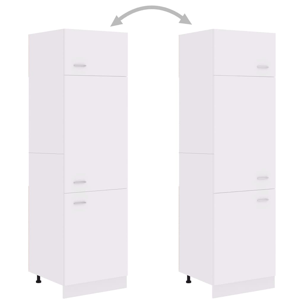 Armoire réfrigérée "Lyon" Blanc 60 x 57 x 207 cm Bois d'ingénierie - XIOS