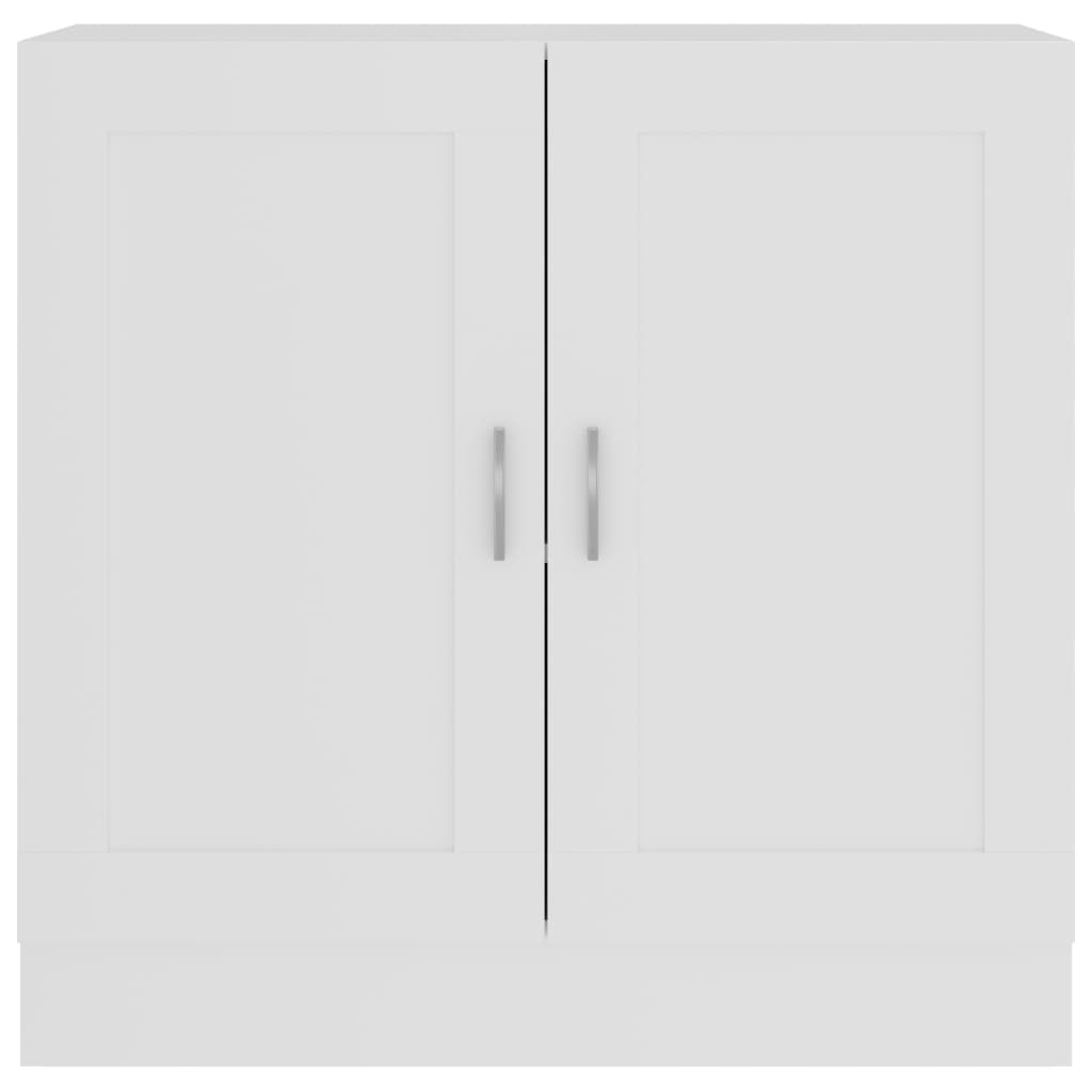 Bibliothèque Blanc 82,5x30,5x80 cm Bois d'ingénierie - XIOS