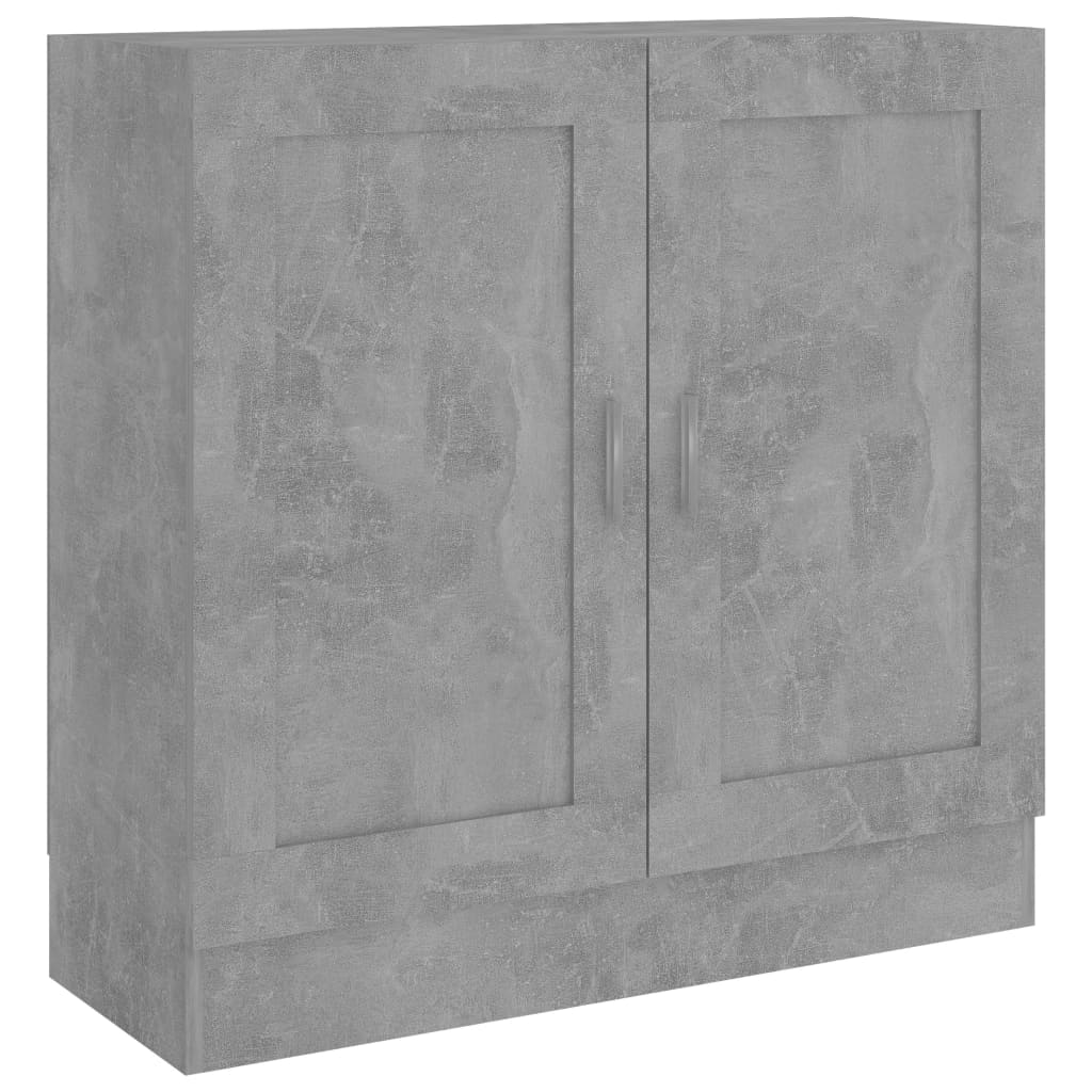 Bibliothèque Gris béton 82,5x30,5x80 cm Bois d'ingénierie - XIOS