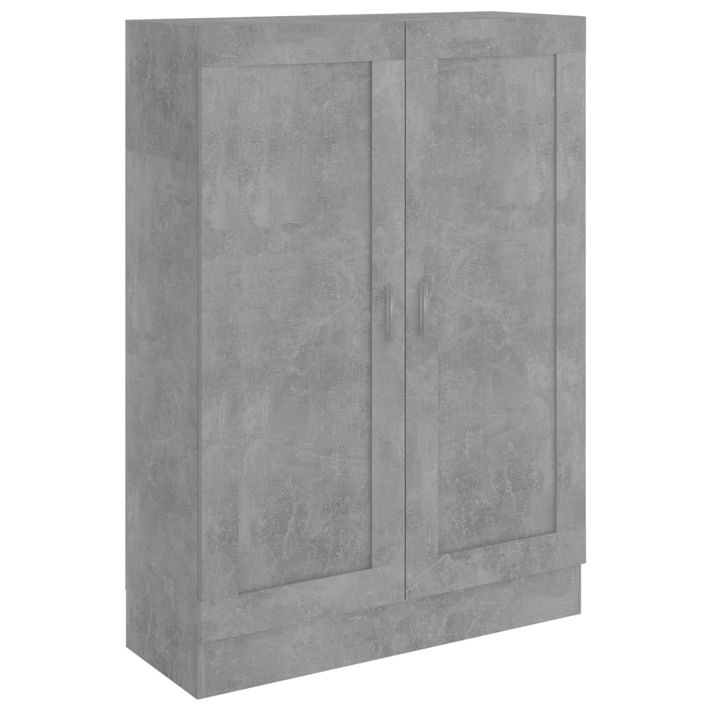 Bibliothèque Gris béton 82,5x30,5x115 cm Bois d'ingénierie - XIOS