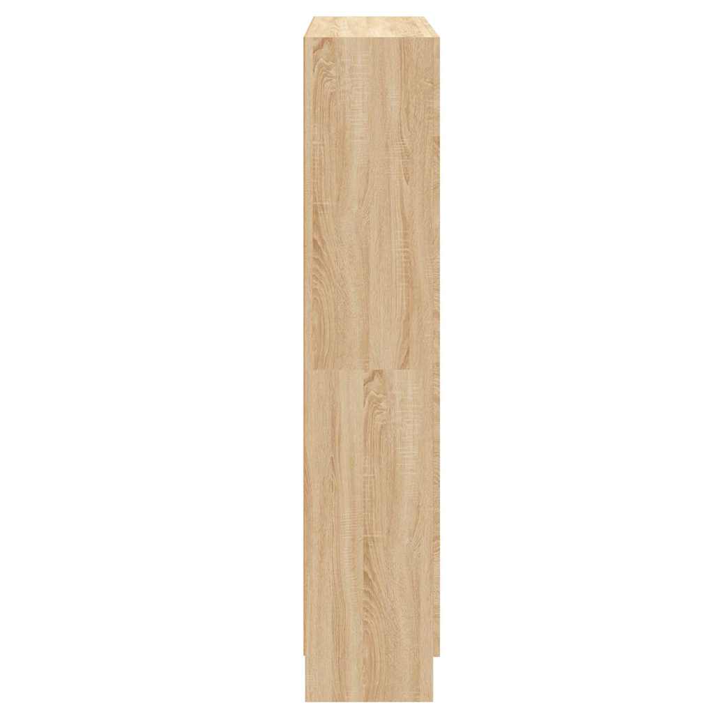 Bibliothèque Chêne sonoma 82,5x30,5x150 cm Bois d’ingénierie - XIOS