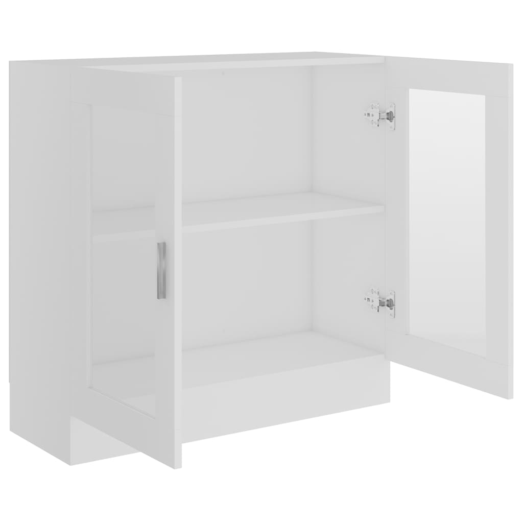 Armoire à vitrine Blanc 82,5x30,5x80 cm Bois d'ingénierie - XIOS
