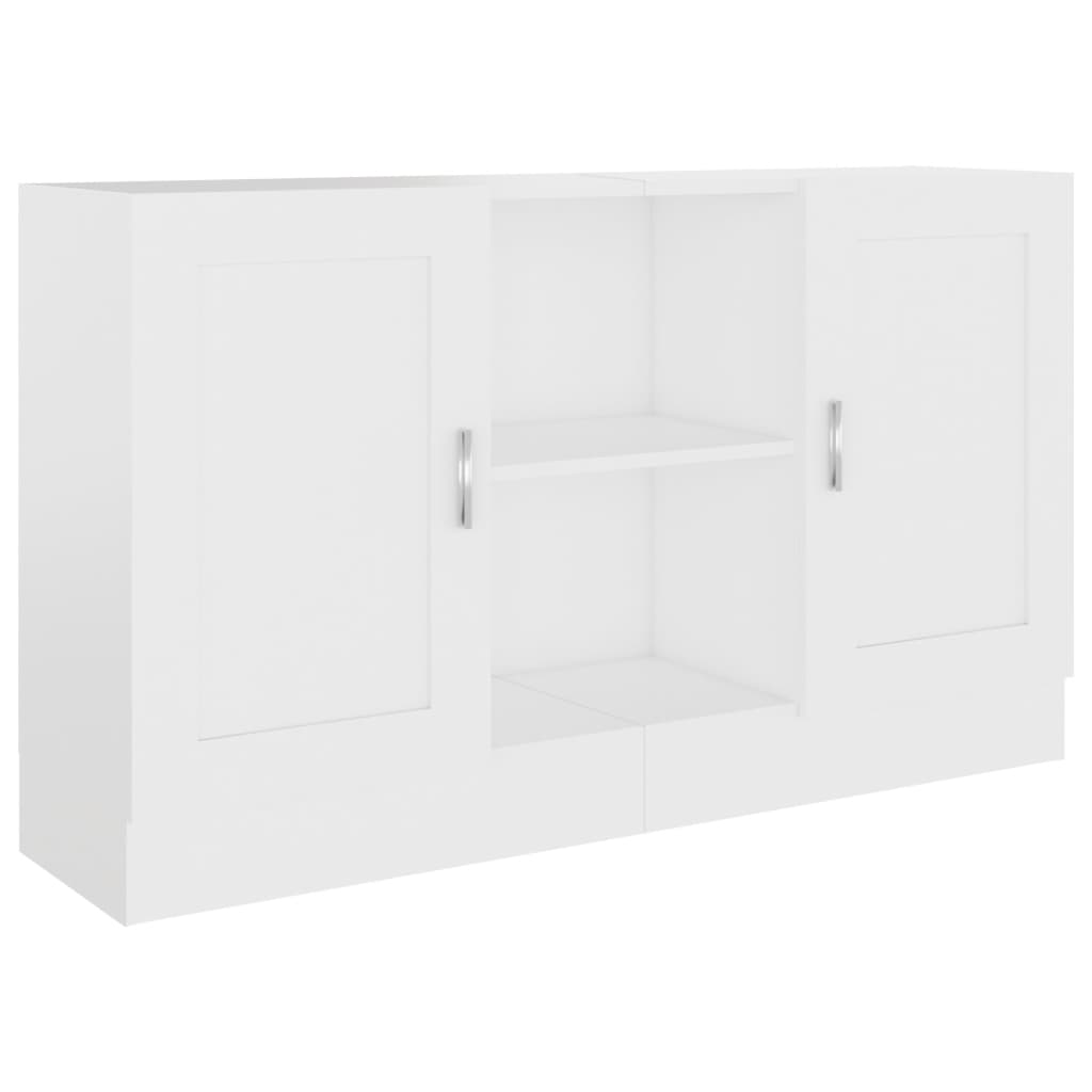 Buffet Blanc 120x30,5x70 cm Bois d'ingénierie - XIOS