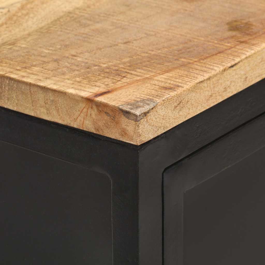 Buffet 60x35x78 cm Bois de manguier massif brut - XIOS