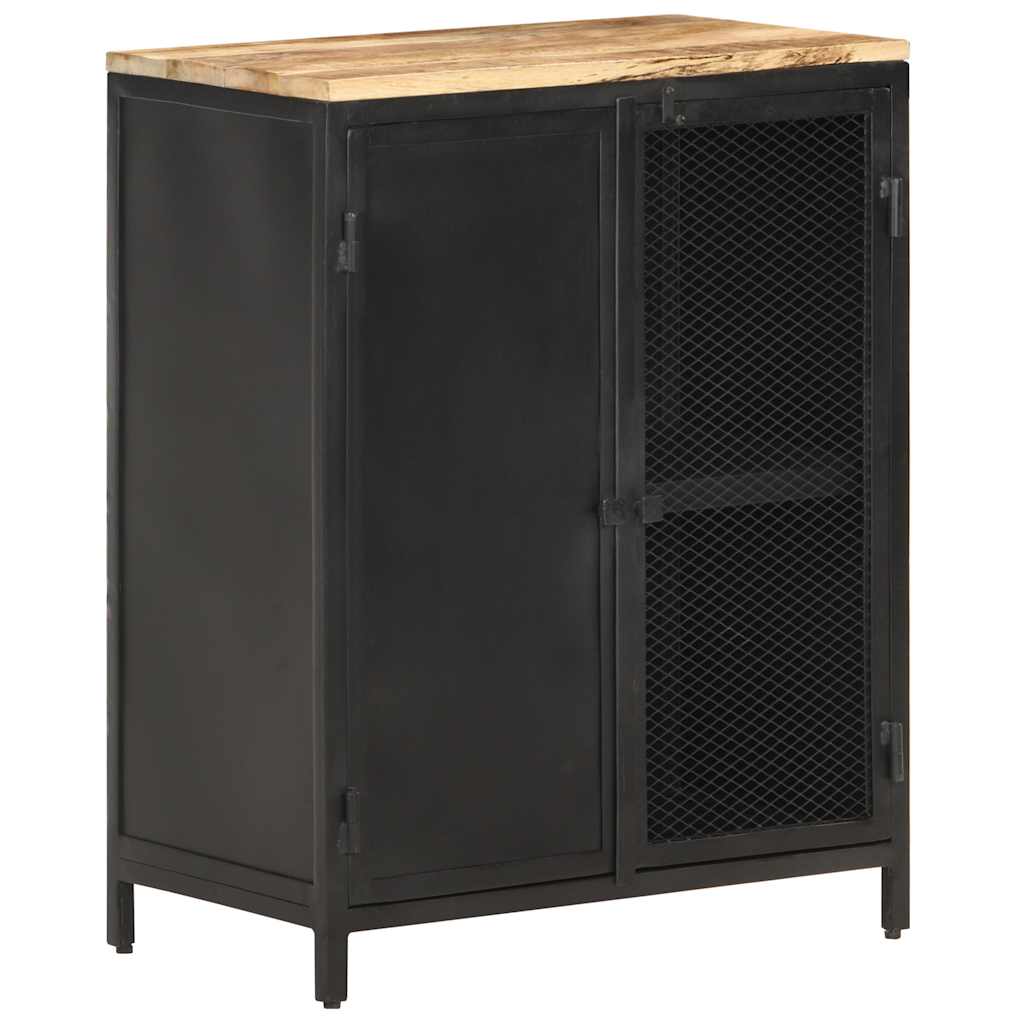Buffet 60x35x78 cm Bois de manguier massif brut - XIOS