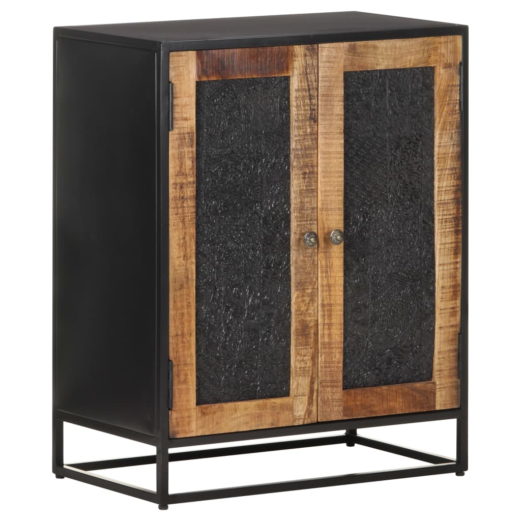 Buffet 60x35x75 cm Bois de manguier brut - XIOS