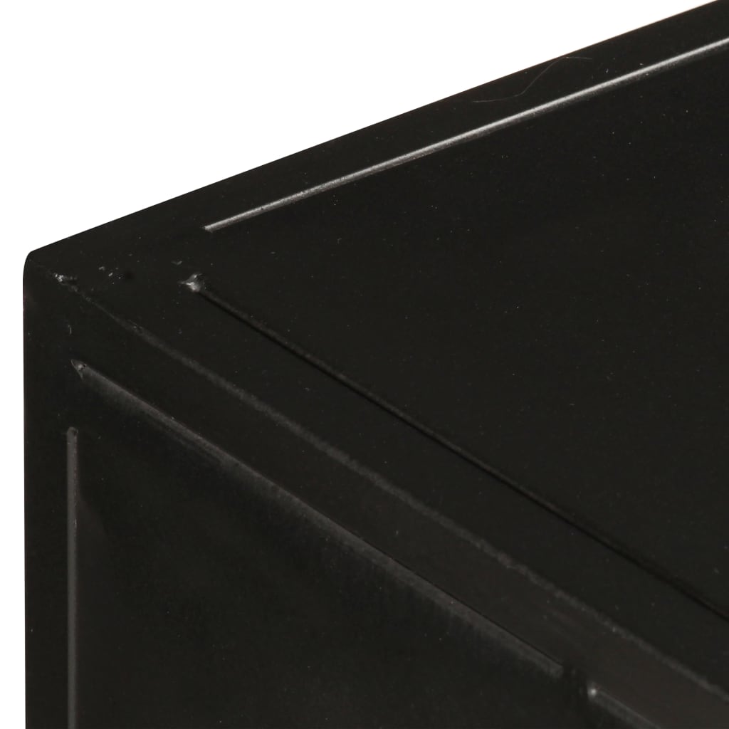 Meuble TV 90x30x40 cm Bois de manguier brut - XIOS