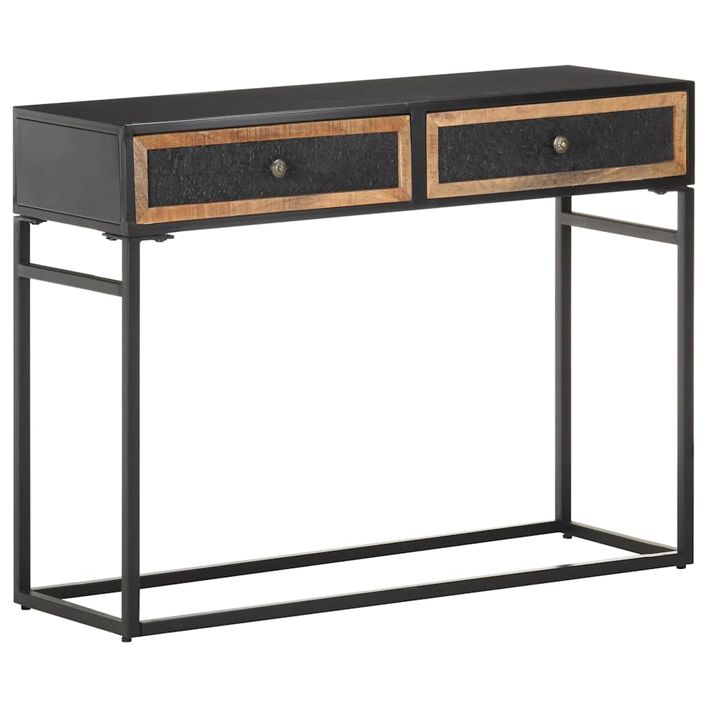 Table console 100x35x75 cm Bois de manguier massif